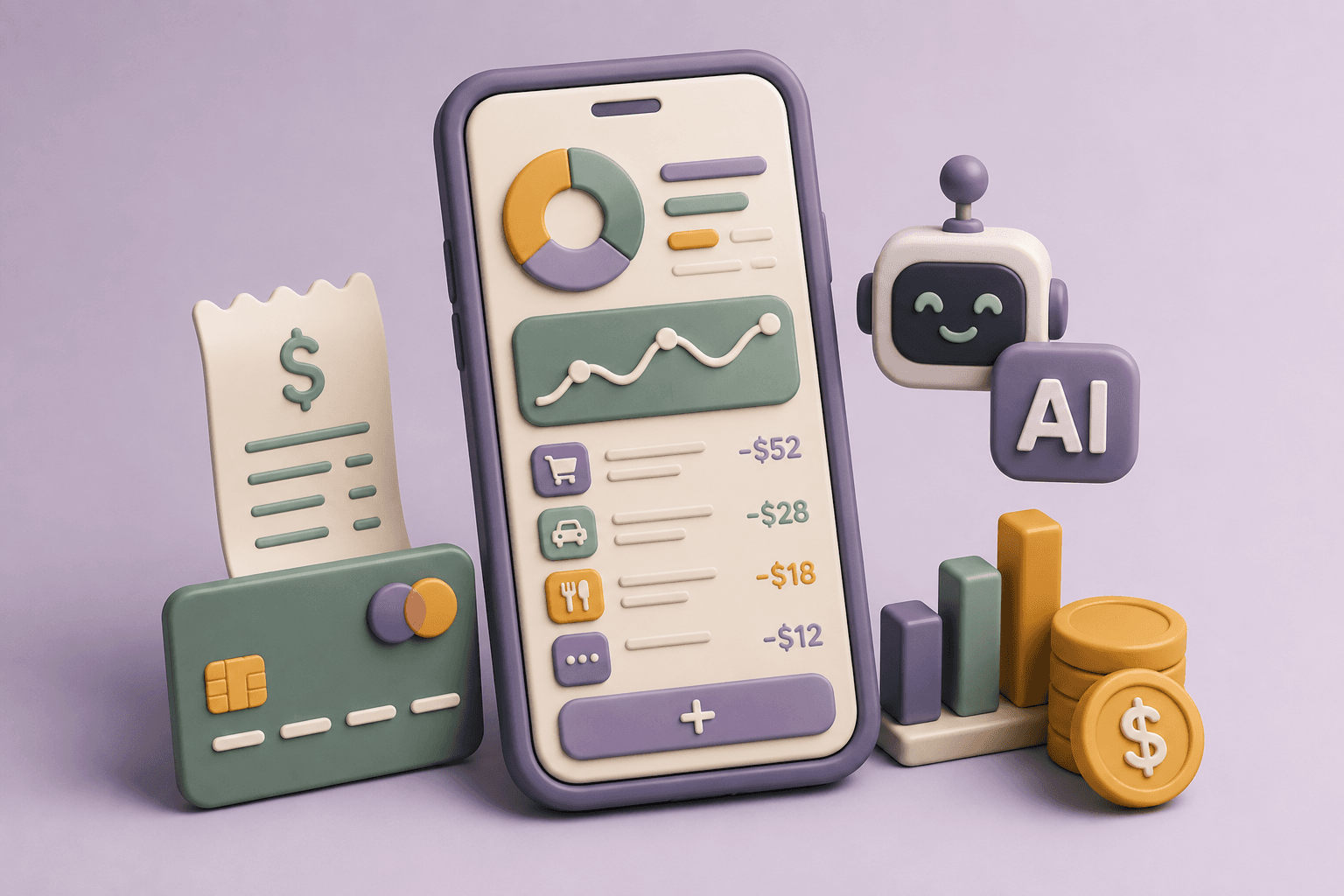 AI-Powered Expense Tracking App