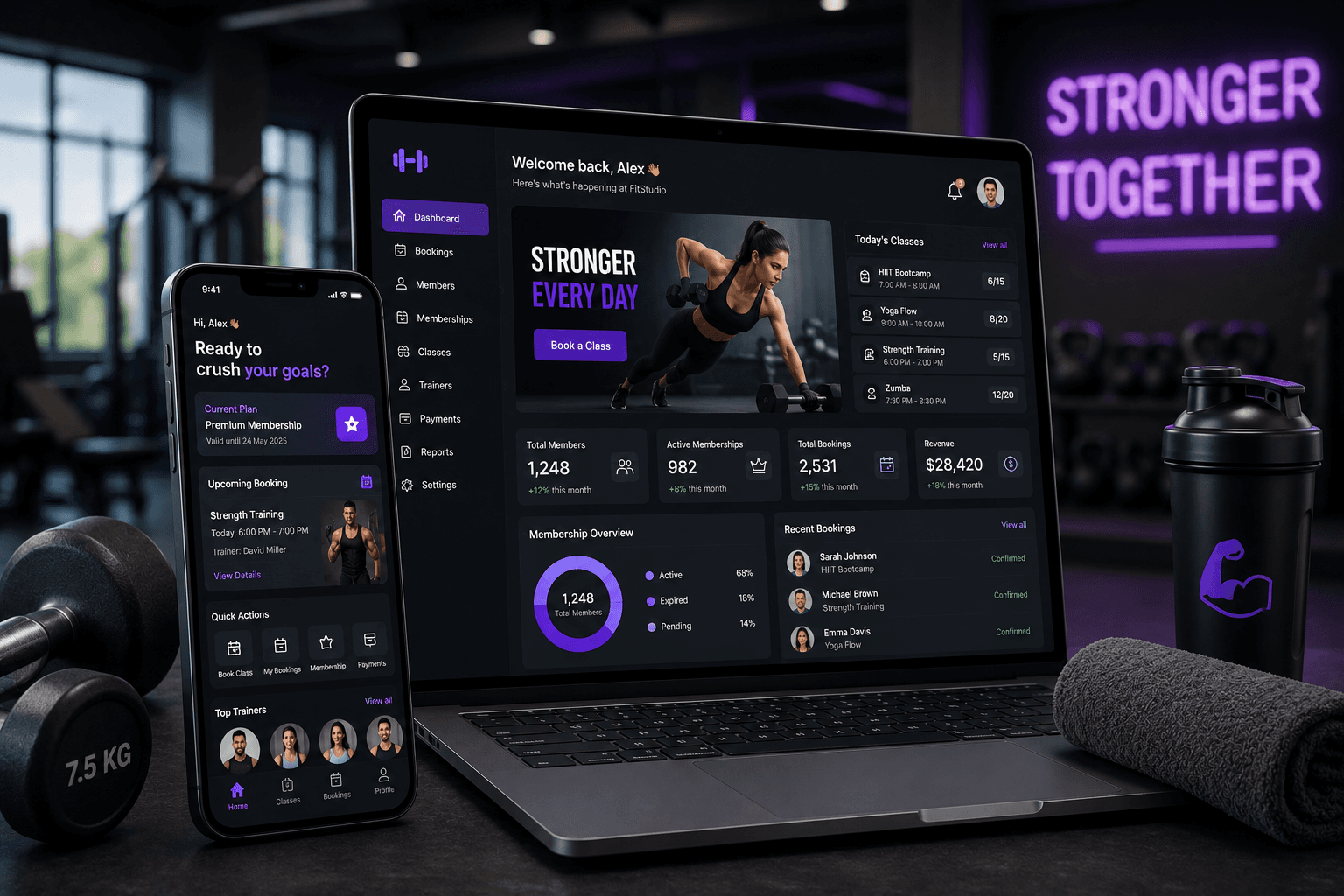 Gym Management & Booking Platform