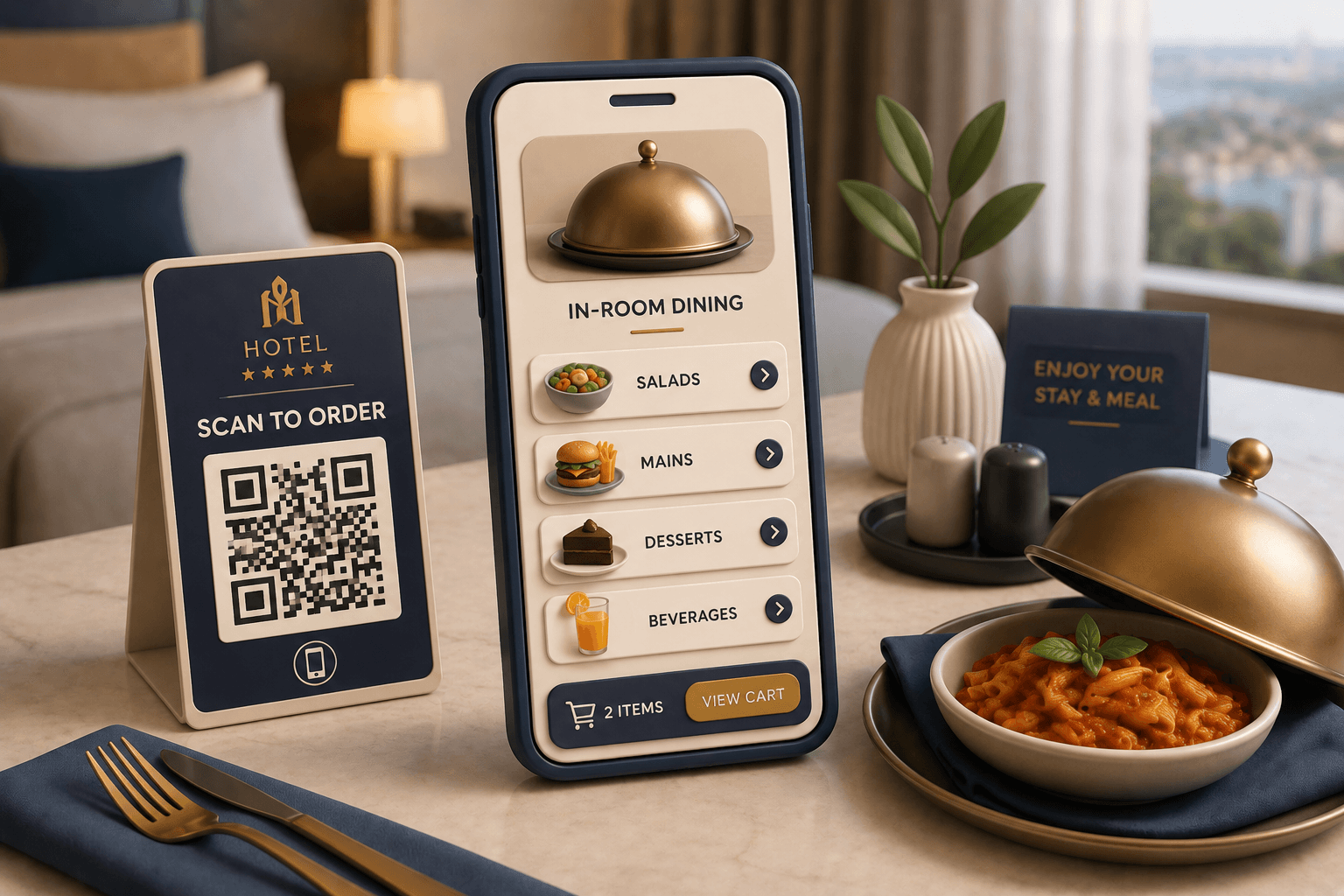 Hotel Dining QR Platform